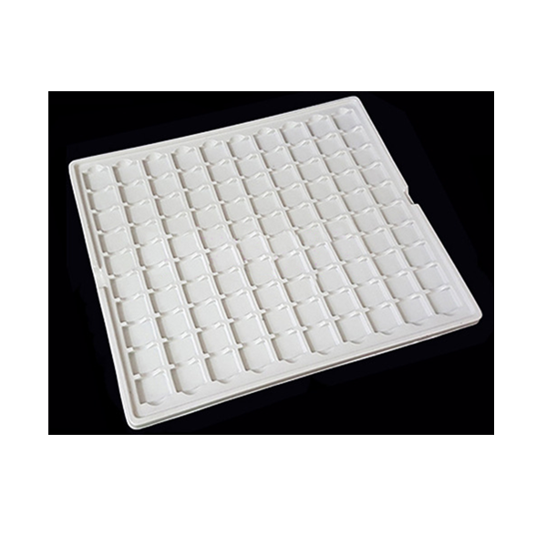 White esd pp tray for factory customize any size, any shape, low tooling cost.